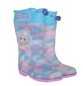 P6831LB Κοριτσίστικο Γαλοτσάκι DISNEY FROZEN Σιέλ