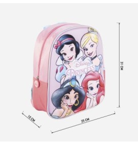 P6860P Κοριτσίστικη Τσάντα Πλάτης DISNEY PRINCESS Ροζ P6860P Κοριτσίστικη Τσάντα Πλάτης DISNEY PRINCESS Ροζ
