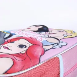 P6860P Κοριτσίστικη Τσάντα Πλάτης DISNEY PRINCESS Ροζ