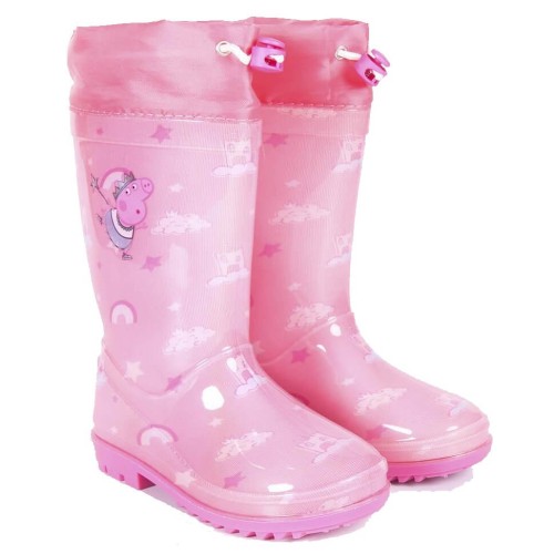 P6870P Girl's Rainboots  DISNEY Peppa Pink P6870P Girl's Rainboots  DISNEY Peppa Pink