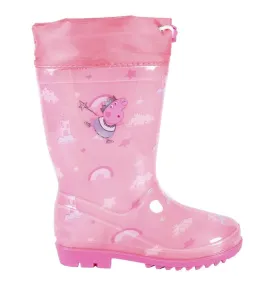 P6870P Κοριτσίστικο Γαλοτσάκι DISNEY Peppa Ροζ