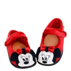 P6883R Girl's Slippers MINNIE SMART KIDS Red