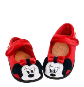 P6883R Κοριτσίστικο Παντοφλάκι MINNIE SMART KIDS Κόκκινο