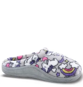 P6891GR Κοριτσίστικο Παντοφλάκι Vesna Γκρι