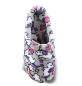 P6891GR Κοριτσίστικο Παντοφλάκι Vesna Γκρι