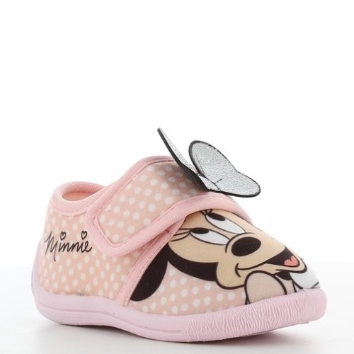P6892P Κοριτσίστικο Παντοφλάκι DISNEY MINNIE Ροζ