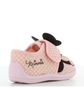 P6892P Κοριτσίστικο Παντοφλάκι DISNEY MINNIE Ροζ