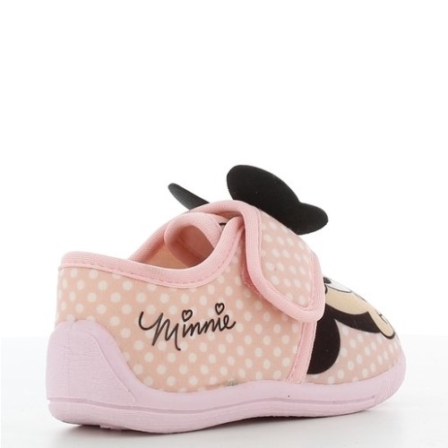 P6892P Κοριτσίστικο Παντοφλάκι DISNEY MINNIE Ροζ