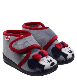 P6897GR Κοριτσίστικο Παντοφλάκι MINNIE SMART KIDS Γκρι