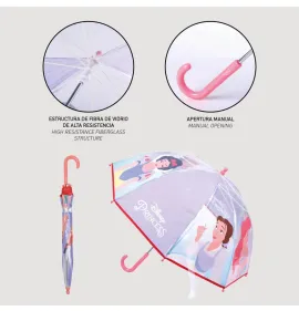 P6910L Κοριτσίστικη Ομπρέλα DISNEY PRINCESS Λιλά P6910L Κοριτσίστικη Ομπρέλα DISNEY PRINCESS Λιλά