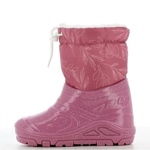 P6913P Girl's  Rainboots With Fur APRÈS FROZEN Pink