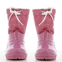 P6913P Girl's Rainboots With Fur APRÈS FROZEN Pink