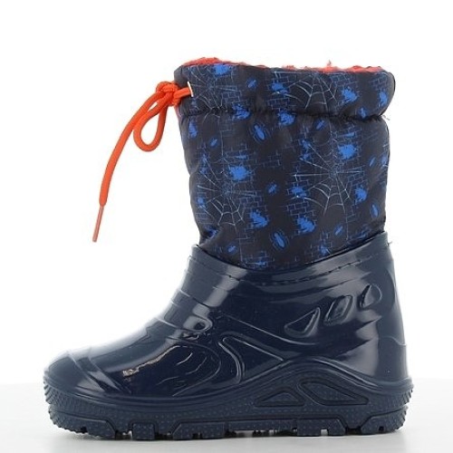P6914BL Boy's Après Boots SPIDERMAN Blue