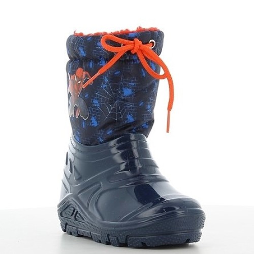 P6914BL Boy's Après Boots SPIDERMAN Blue