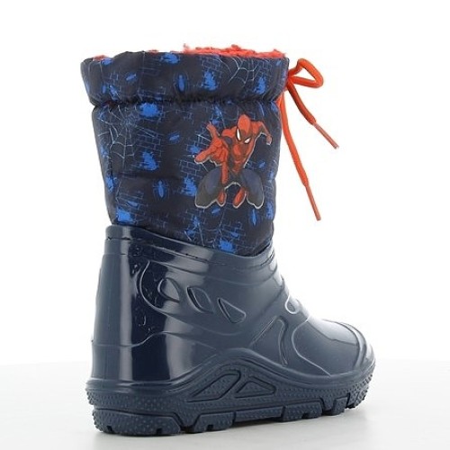 P6914BL Boy's Après Boots SPIDERMAN Blue
