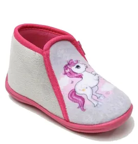 P6917GR Κοριτσίστικο Παντοφλάκι SMART KIDS Γκρι