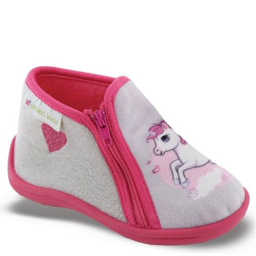 P6917GR Children Slipper SMART KIDS Grey P6917GR Children Slipper SMART KIDS Grey