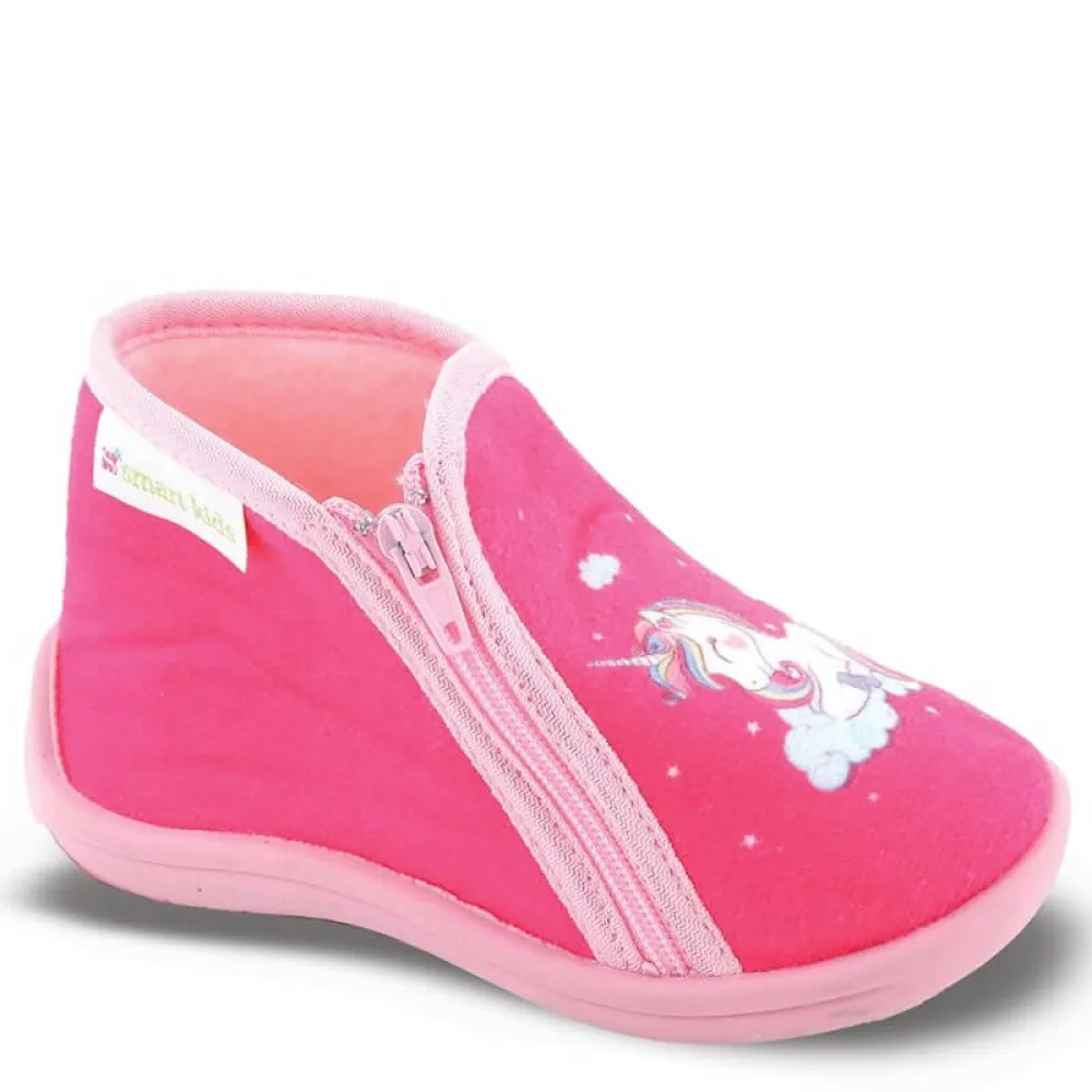 P6918F Κοριτσίστικο Παντοφλάκι SMART KIDS Φουξ P6918F Κοριτσίστικο Παντοφλάκι SMART KIDS Φουξ