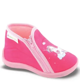 P6918F Κοριτσίστικο Παντοφλάκι SMART KIDS Φουξ