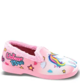 P6921P Κοριτσίστικο Παντοφλάκι Unicorn SMART KINDS Ροζ