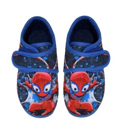 P6924BL Boy's SLIPPERS SPIDERMAN ZAK BLUE