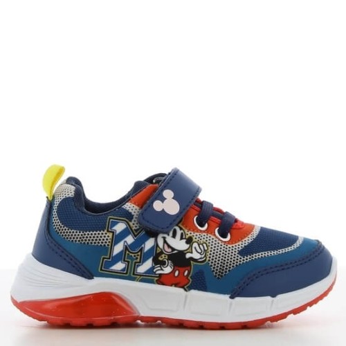P6943BL Boy's Sneakers With Lights DISNEY MICKEY MOUSE Blue P6943BL Boy's Sneakers With Lights DISNEY MICKEY MOUSE Blue