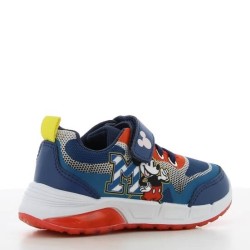 P6943BL Boy's Sneakers With Lights MICKEY MOUSE Blue