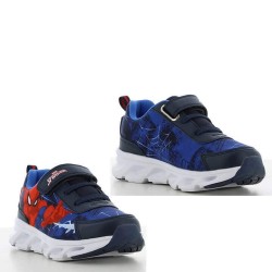 P6944BL Boy's Sneakers With Lights SPIDERMAN Blue