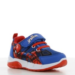P6945BL Boy's Sneakers With Lights SPIDERMAN Blue