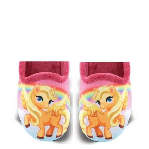 P6949F Girl's Slippers UNICORN SMART KIDS Fuchsia