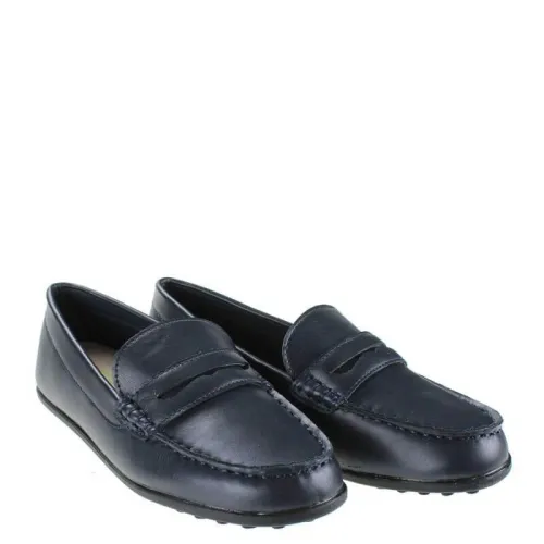 P6950BL Boy's Moccasins SMART KIDS Blue