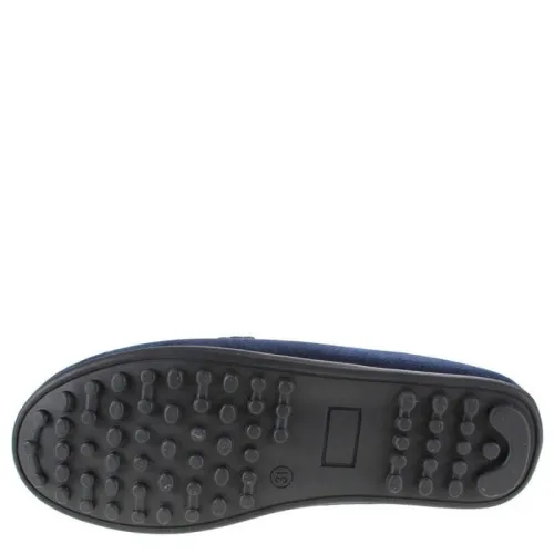 P6950BL Boy's Moccasins SMART KIDS Blue