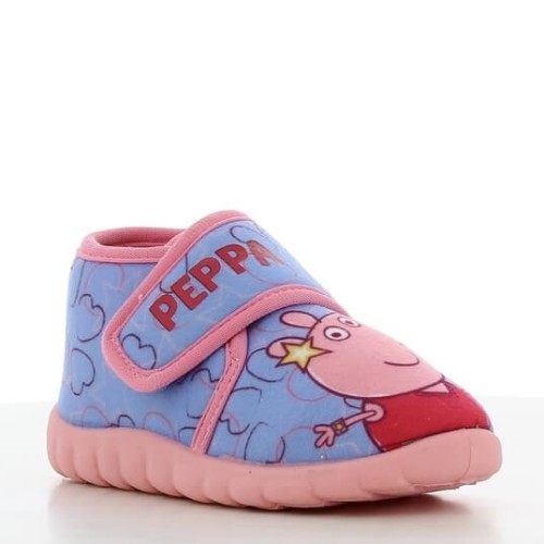 P6957LB Girl's Slippers DISNEY PEPPA Light Blue P6957LB Girl's Slippers DISNEY PEPPA Light Blue