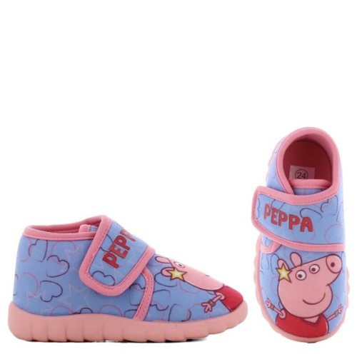 P6957LB Girl's Slippers DISNEY PEPPA Light Blue P6957LB Girl's Slippers DISNEY PEPPA Light Blue