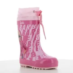 P6961F Κοριτσίστικο  Γαλοτσάκι DISNEY BARBIE Φουξ