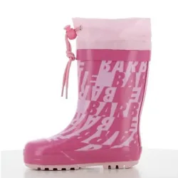 P6961F Κοριτσίστικο  Γαλοτσάκι DISNEY BARBIE Φουξ