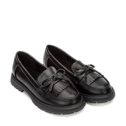 P6962B Girl's Loafers SMART KIDS Black