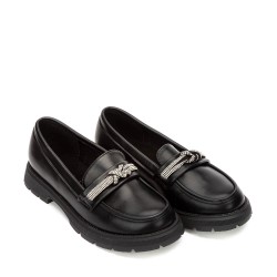 P6963B Girl's Loafers SMART KIDS Black