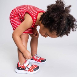 P6972R Κοριτσίστικο Sneakers DISNEY MINNIE Κόκκινο