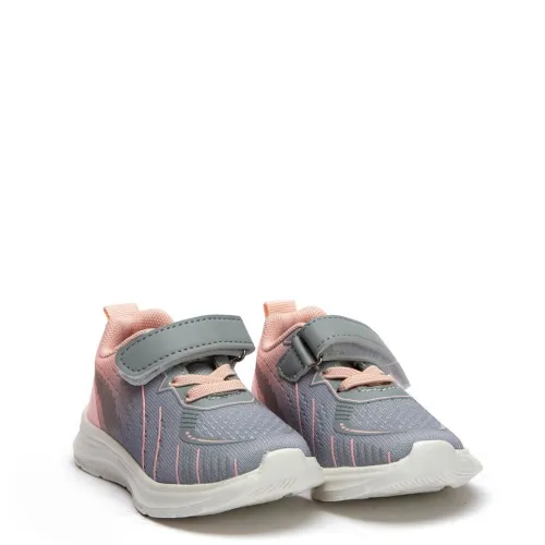 P6980GR Girl's Sneakers SMART KIDS Grey