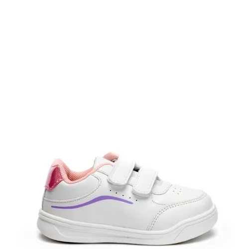 P6982W Girl's Sneakers SMART KIDS White
