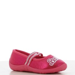 P6986F Κοριτσίστικο Παντοφλάκι DISNEY BARBIE Φουξ