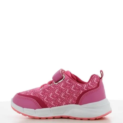 P6987P Κοριτσίστικο Sneakers Με Φωτάκια DISNEY Barbie Ροζ