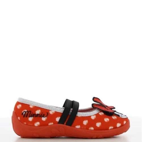 P6989R Girl's Slippers DISNEY MINNIE Red P6989R Girl's Slippers DISNEY MINNIE Red