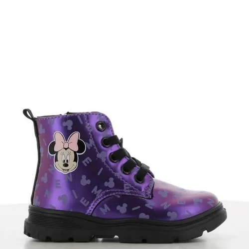 P6990P Κοριτσίστικο Μποτάκι DISNEY Mini Μωβ