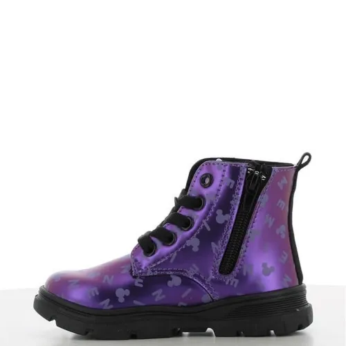 P6990P Κοριτσίστικο Μποτάκι DISNEY Mini Μωβ