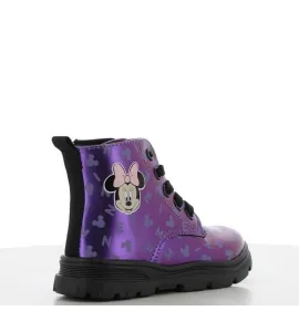 P6990P Κοριτσίστικο Μποτάκι DISNEY Mini Μωβ