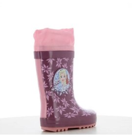 P6992P Girl's Rainboots  With Fur DISNEY FROZEN Purple P6992P Girl's Rainboots  With Fur DISNEY FROZEN Purple