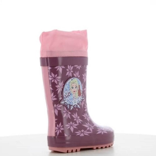P6992P Girl's Rainboots  With Fur DISNEY FROZEN Purple P6992P Girl's Rainboots  With Fur DISNEY FROZEN Purple