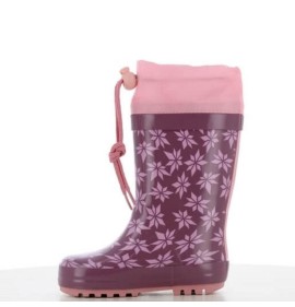 P6992P Girl's Rainboots  With Fur DISNEY FROZEN Purple P6992P Girl's Rainboots  With Fur DISNEY FROZEN Purple